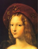 Joanna of Aragon [detail] by Raphael
